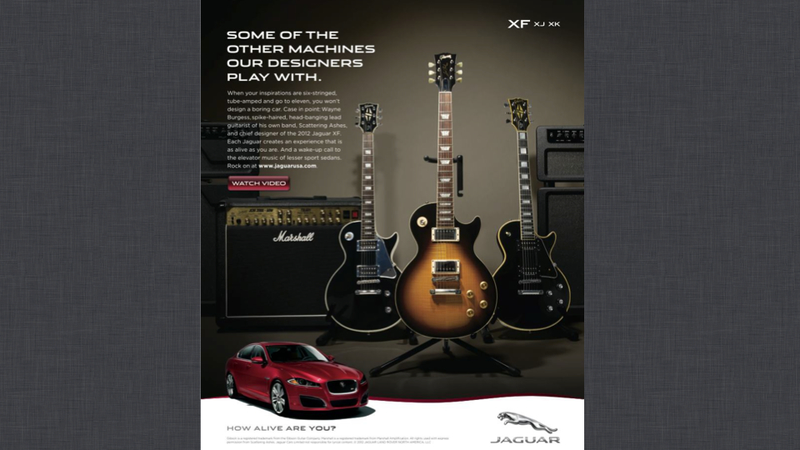 Illustration for article titled Jaguar Ads Are A Gallery For Fine Cars